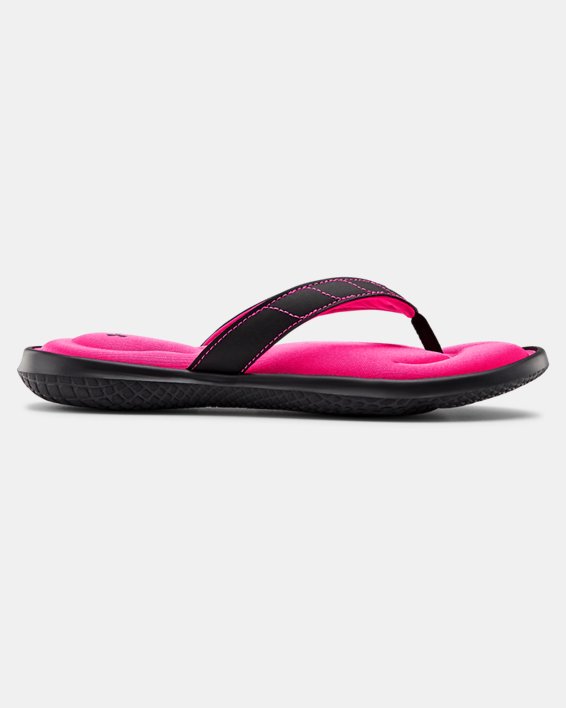 Girls' UA Marbella VII Sandals, Black, pdpMainDesktop image number 0